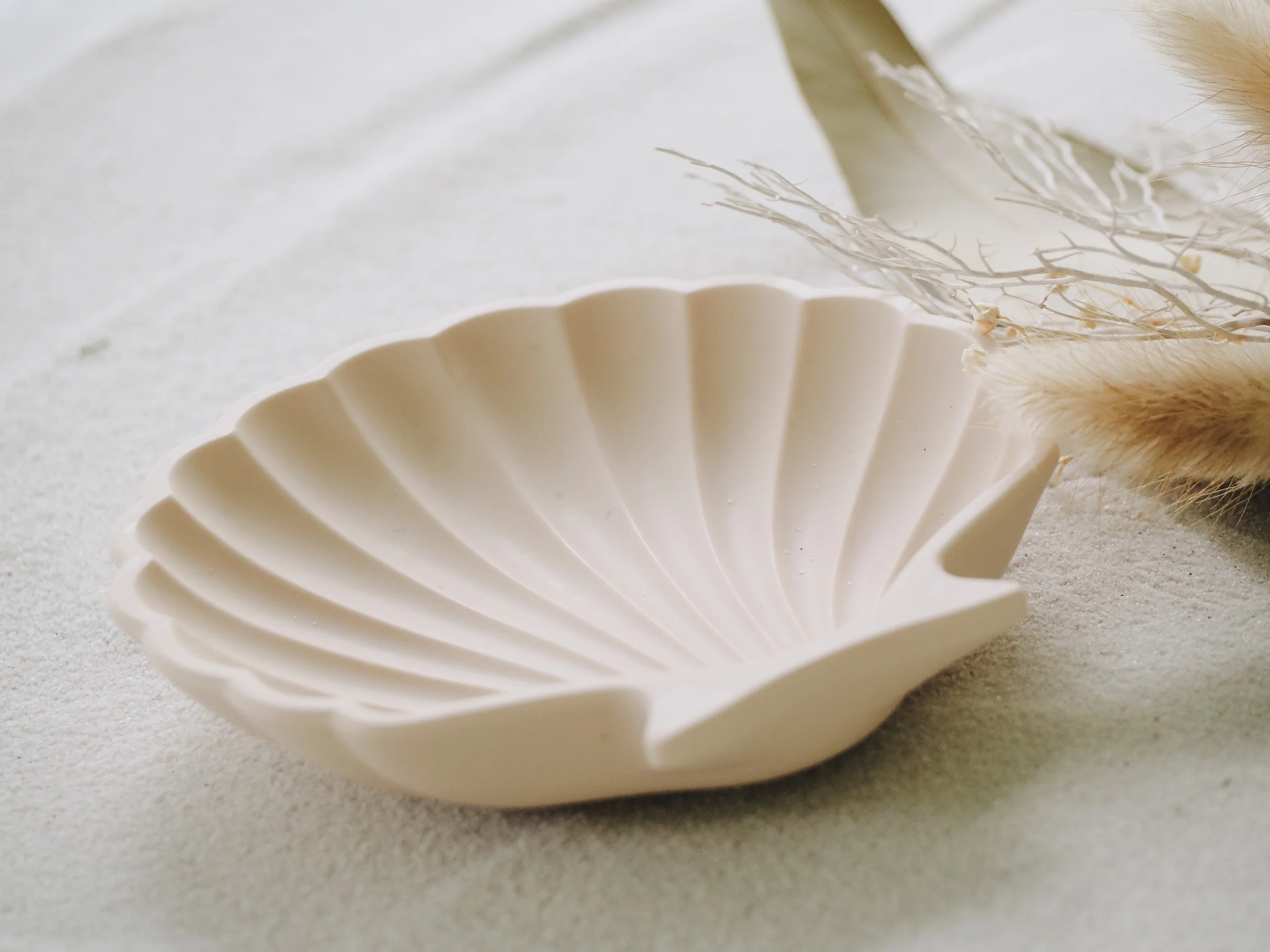 Blush Pink Shell Dish - Image 4