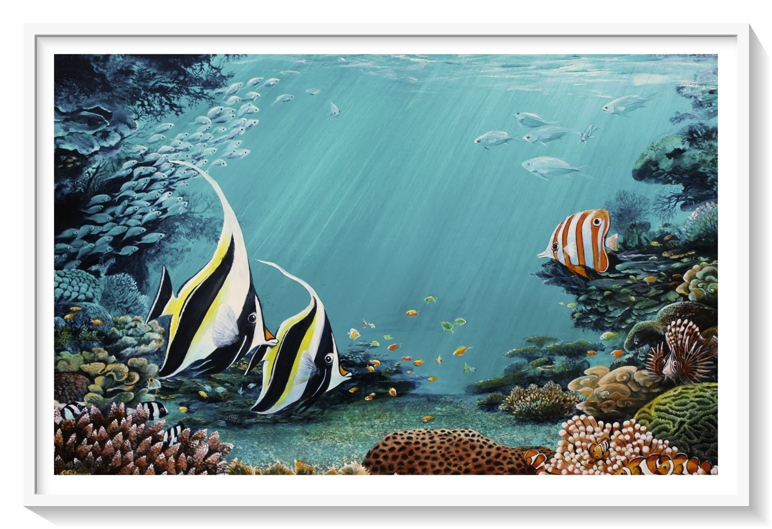 Original Coral Reef Art Print - As Fate Has It - Image 12