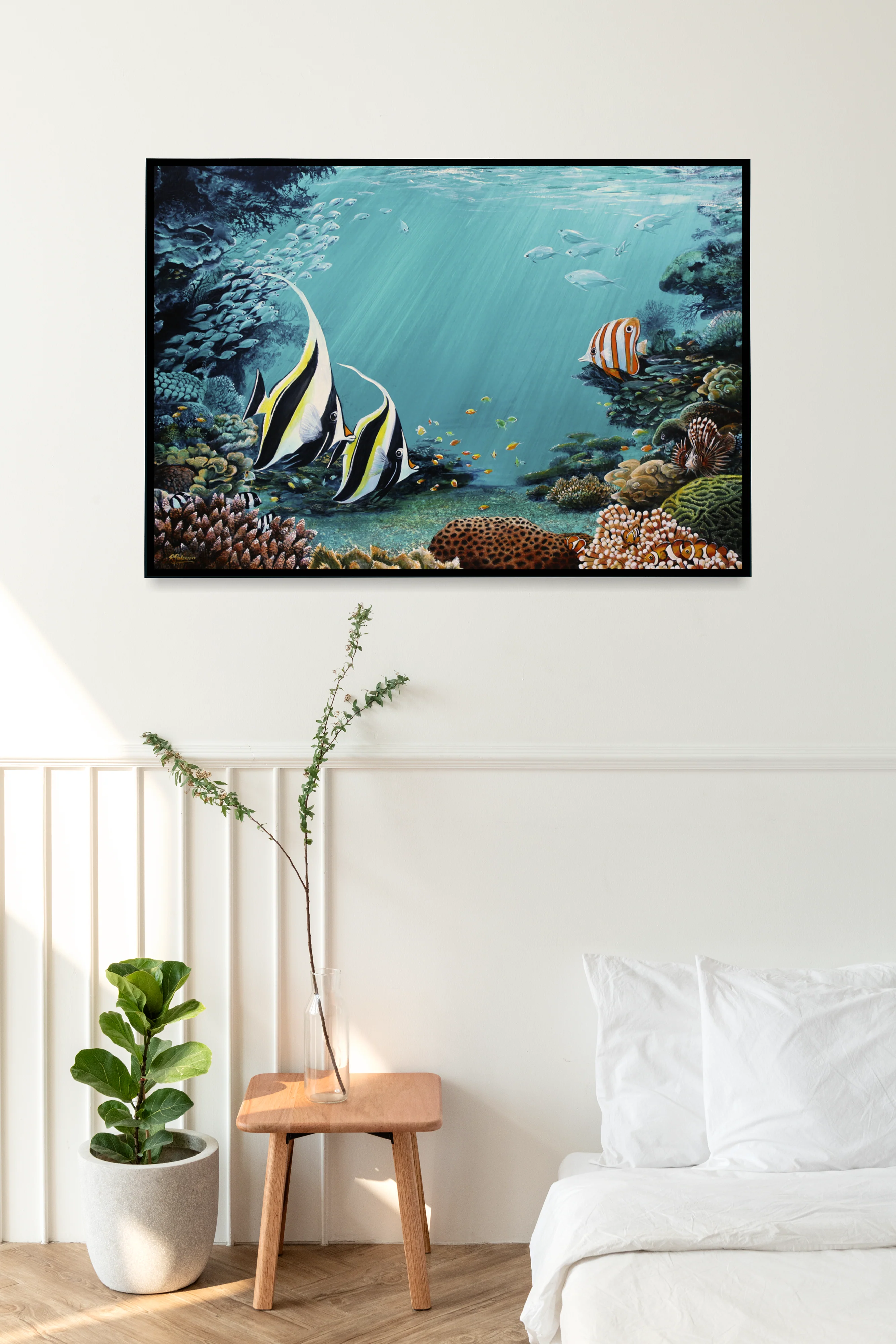 Original Coral Reef Art Print - As Fate Has It - Image 3