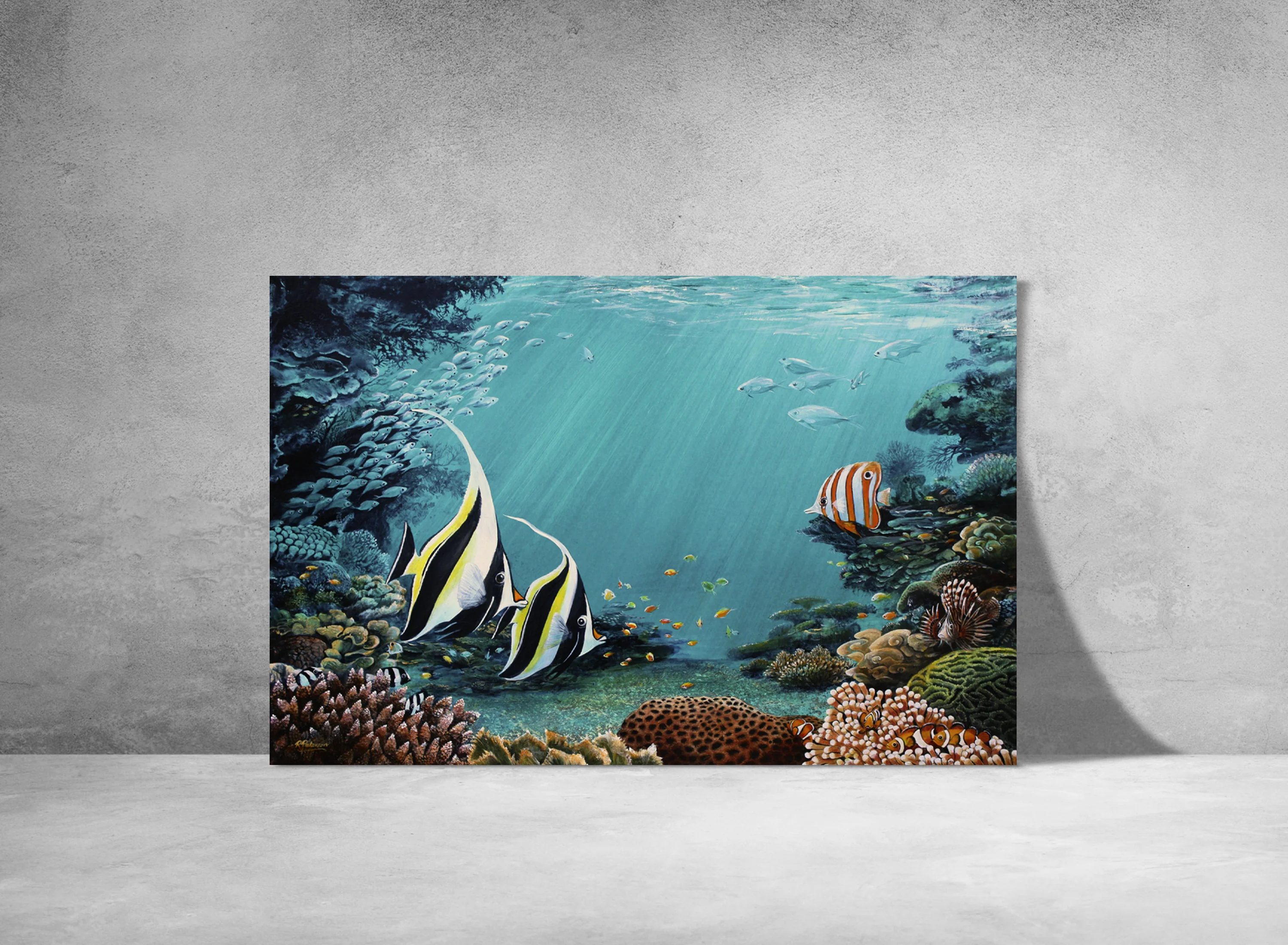 Original Coral Reef Art Print - As Fate Has It - Image 8