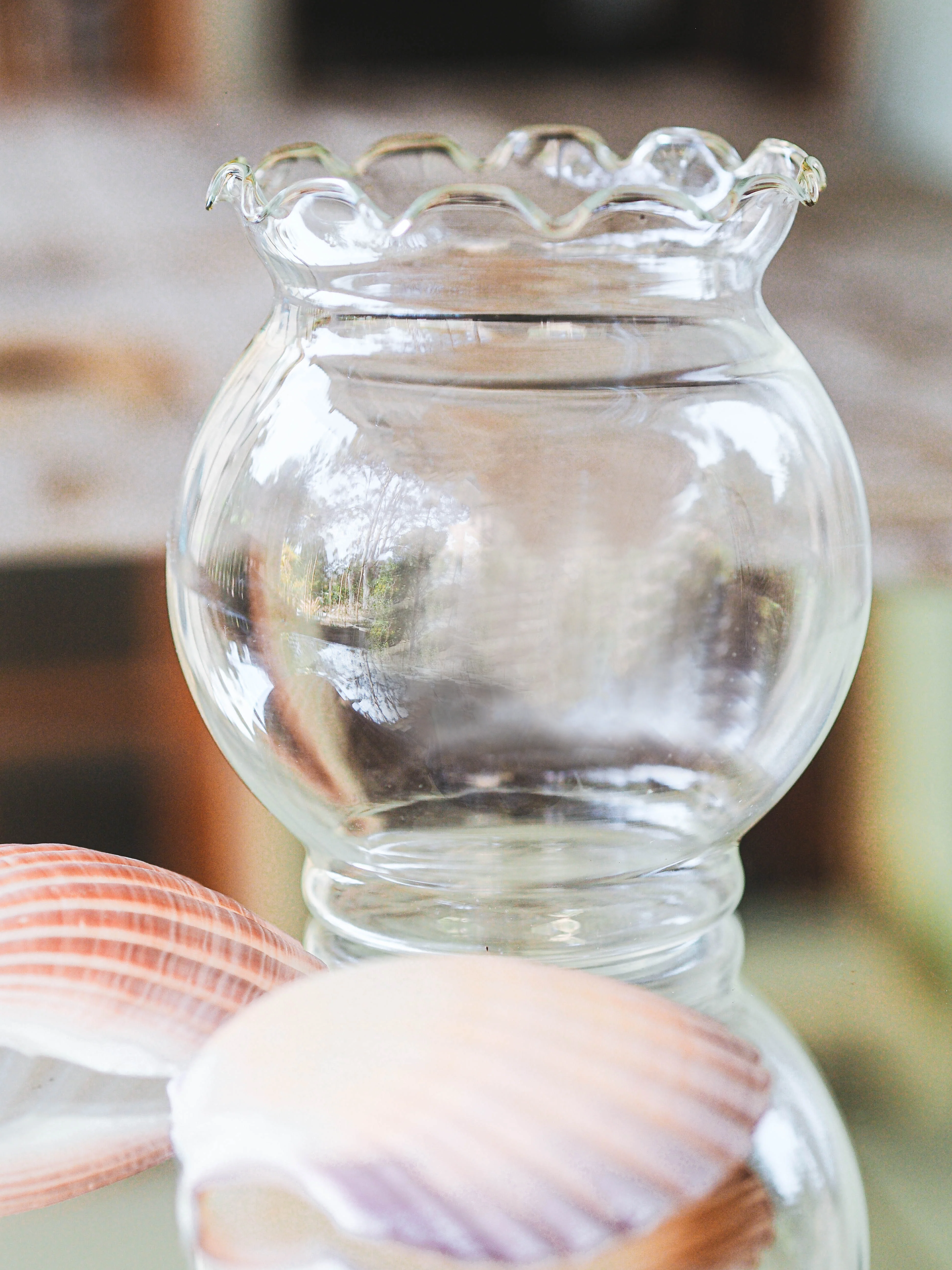 Wavy Clear Glass Jars - Image 3